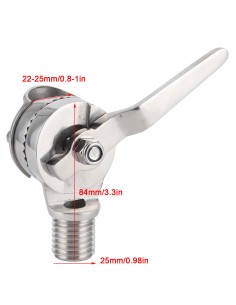 Shakespeare 4190 Ratchet Mount stainless steel 2